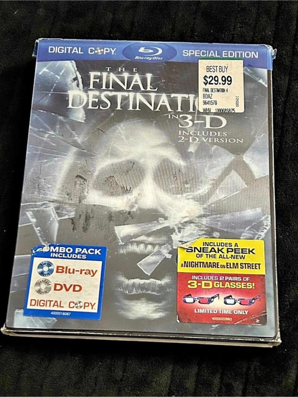 New Line Home Entertainment The Final Destination Blu-ray/DVD 3D Special Edition